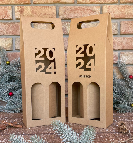 Darčeková krabica na dve vína - K71-10034-90
