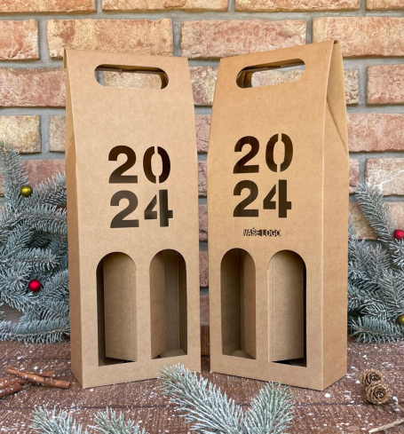 Darčeková krabica na dve vína - K71-10054-90