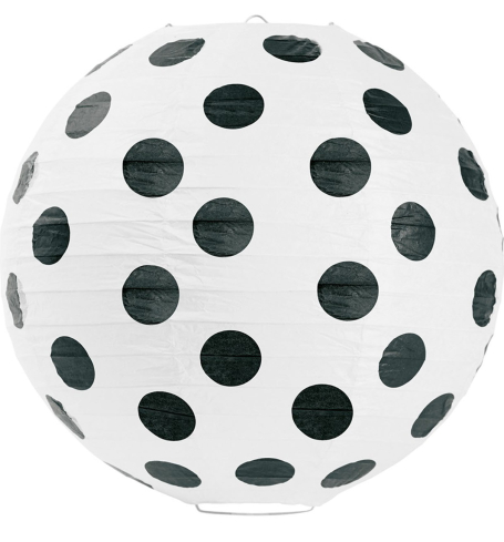 Lampión - Black Dots (Ø 30,5 cm) - LP4003