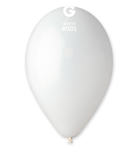 Balóny - 10 balónov biele - BL01-5930