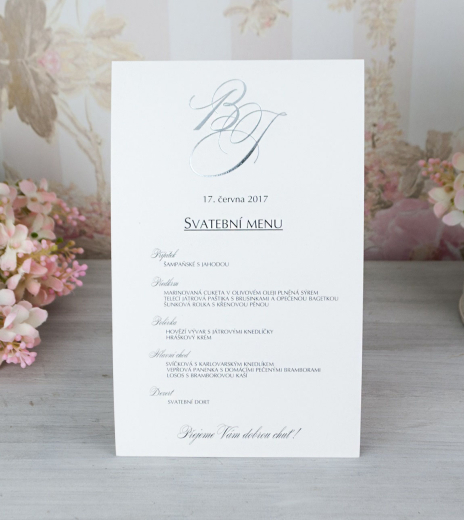 Svatební menu - M2074